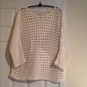 Fishnet sweater top
